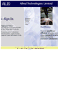 Mobile Screenshot of email.allied-tech.com.sg
