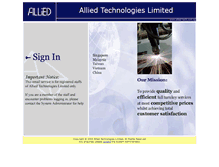 Tablet Screenshot of email.allied-tech.com.sg